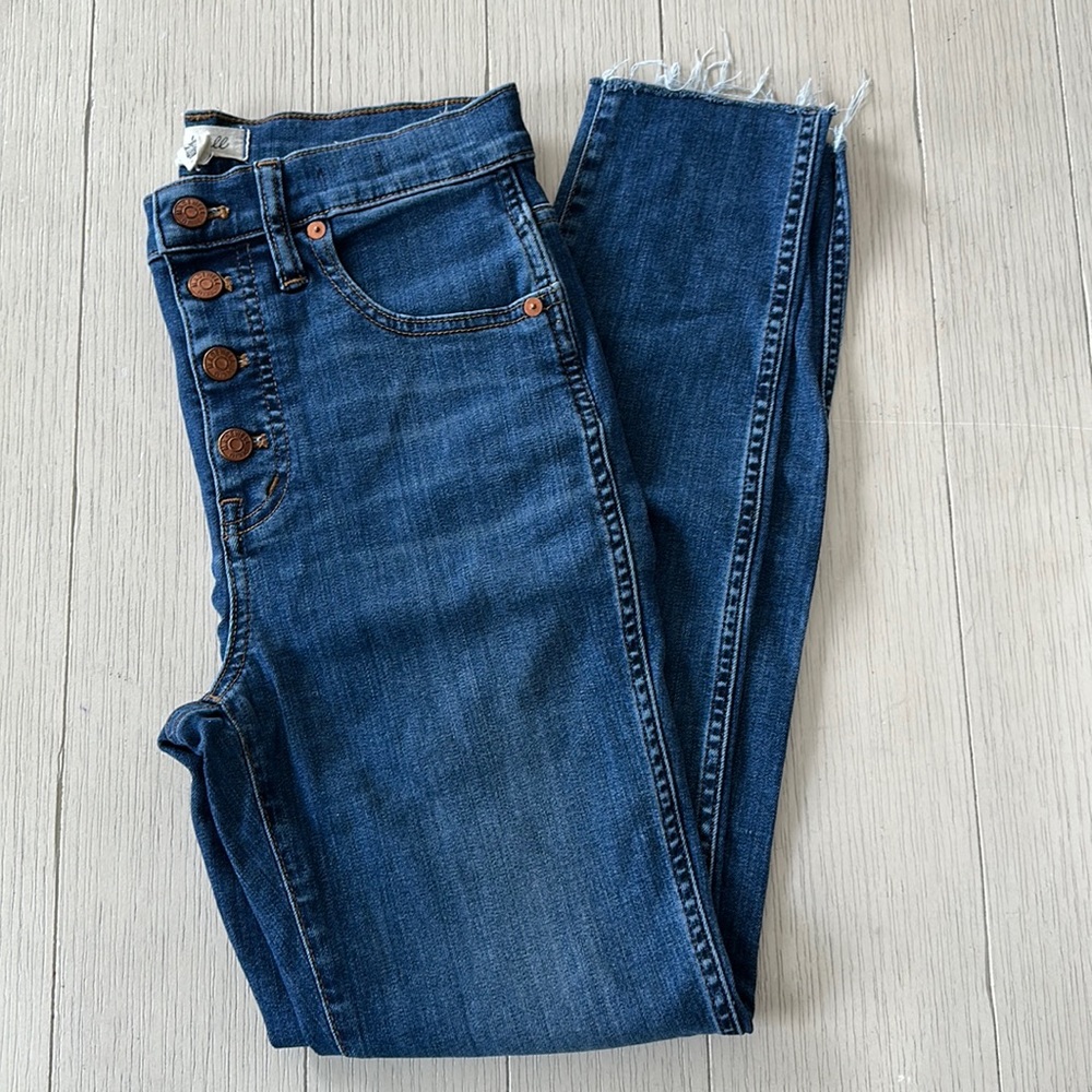 Madewell • 10” High Rise Skinny Jeans Size 28